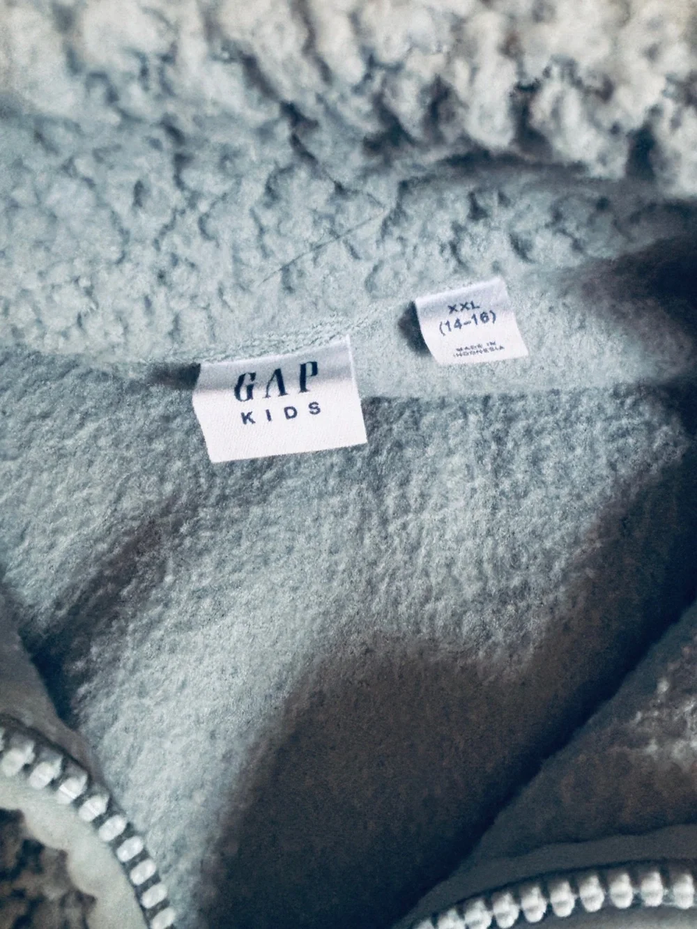 Gap Kids Sherpa Half Zip Pullover Sweater Fleece